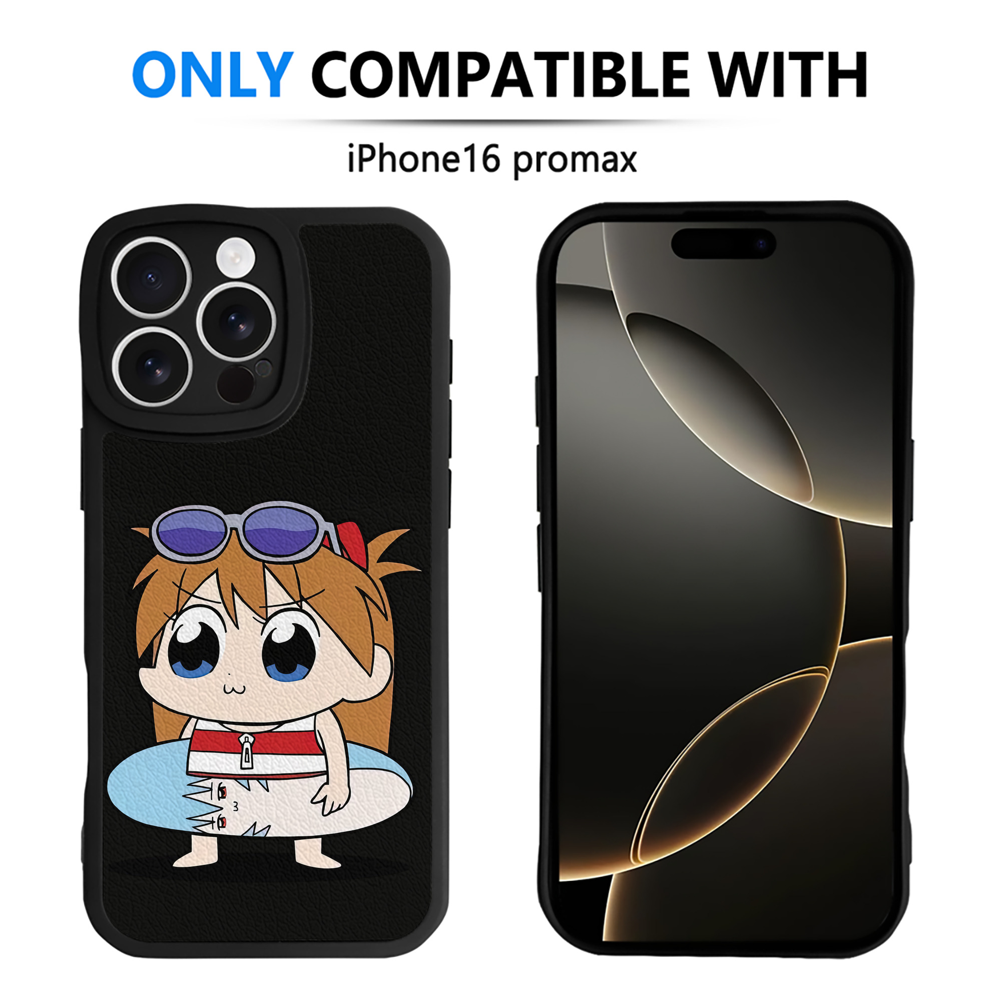 （画像用） EVA 新世紀エヴァンゲリオン 【iPhone 16シリーズ対応】シリコンスマホケース（レザー調） 材質：シリコン
